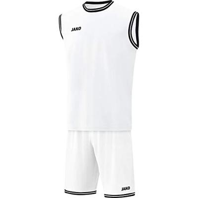 JAKO 4150 Shirt Center 2.0 - Wit/Zwart - XXL