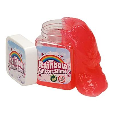 Johntoy Regenboog glitter slijm