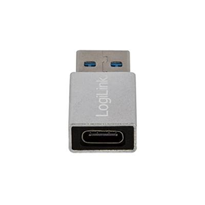 LogiLink USB 3.2 Gen 1 (USB 3.0) Adapter [1x USB 3.2 Gen 1 stekker A (USB 3.0) - 1x USB 3.2 Gen 1 bus C (USB 3.0)] AU0056 0 mm