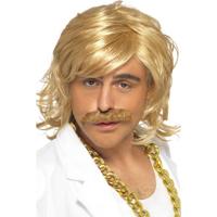 Show Host pruik met snor - thumbnail