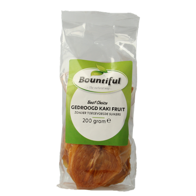 Kaki fruit gedroogd zonder suiker 200 Gram