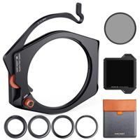 K&F Concept vierkante filterkit X-PRO met houder, CPL en ND1000 filter - thumbnail