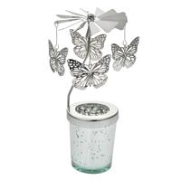 Clayre & Eef Theelichtcarrousel Ø8xH17cm - thumbnail