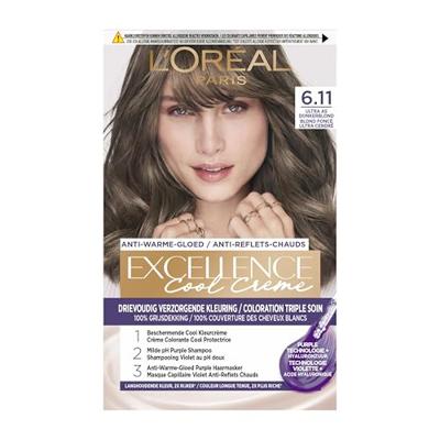 Excellence Cool creme 6.11 ultra as donkerblond 1 Stuks
