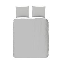 Good Morning Dekbedovertrek "uni dessin" - Grijs - (140x200/220 cm) - Katoen - thumbnail