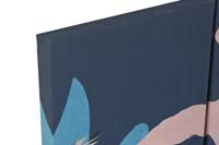 Canvas DKD Home Decor Canvas Hout MDF 140 x 3,8 x 100 cm (3 Onderdelen) - thumbnail