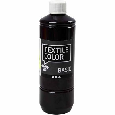 Creativ Company Textile color semi-dekkende textielverf - rood paars, 500ml Creativ Company Textile color semi-dekkende textielverf - rood paars, 500ml