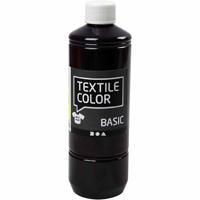 Creativ Company Textile color semi-dekkende textielverf - rood paars, 500ml - thumbnail