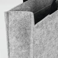 Sigel Laptoptas Desk Sharing Bag Basic M Synthetisch vilt Lichtgrijs (b x h x d) 36 x 28 x 15 cm Geschikt voor max. (laptop): 39,1 cm (15,4) - thumbnail