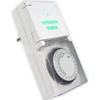 Calex waterdichte wandcontactdoos met timer - thumbnail