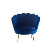 Fauteuil Chanelle Donkerblauw - thumbnail