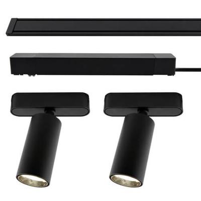 Brilliant G30072/76 Click&Shine Railsysteem basis Zwart Brilliant G30072/76 Click&Shine Railsysteem basis Zwart