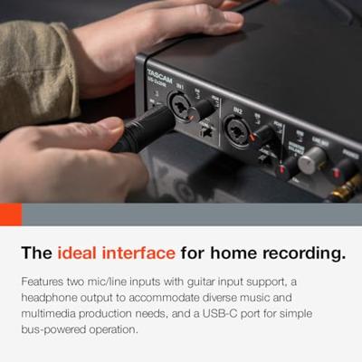 Tascam US-2X2HR audio-opname-interface