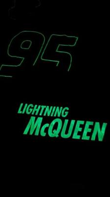 Cars Peuterdekbedovertrek Glow in the Dark - 100 x 135 cm - Katoen