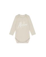 Malelions Longsleeve Bodysuit Baby Beige - Maat 6-9 Maanden - Kleur: Beige | Soccerfanshop - thumbnail