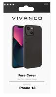 Vivanco Pure Backcover Apple iPhone 13 Zwart Inductieve lading, Stootbestendig - thumbnail