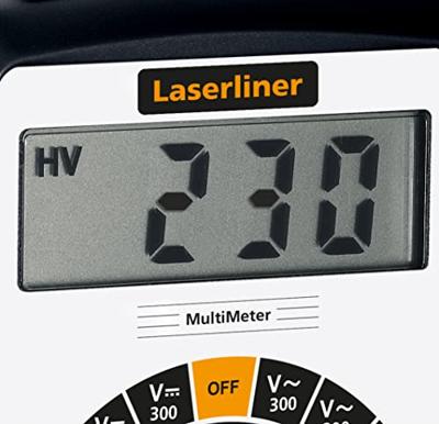 Laserliner MultiMeter Multimeter Digitaal CAT III 300 V Weergave (counts): 1999