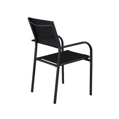 Nohr Tuinstoel 'Vaishali' kleur Zwart