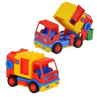 Wader vuilniswagen 21 cm - thumbnail