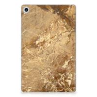 Lenovo Tab M10 Plus (3e generatie) Tablet Back Cover Marmer Creme - thumbnail