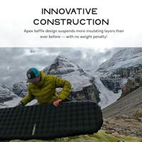 Nemo Tensor Extreme Conditions Regular Wide Slaapmat Black/Birch Bud/Citron Regular Wide - thumbnail