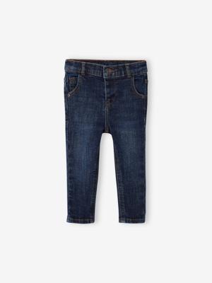 Babyjeans rechte pasvorm BASICS ongewassen denim