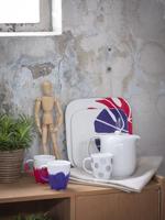 Talens art creat.glas & porselein dekkend 4 x30ml roze zilver - thumbnail