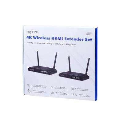 LogiLink HDW0103 Draadloze HDMI-set 150 m