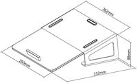 My Wall HT16L Laptopstandaard - thumbnail