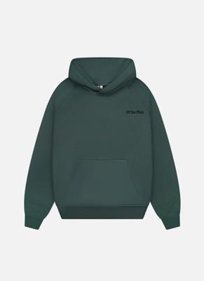 Off The Pitch Wardrobe Essentials Hoodie Heren Donkergroen - Maat XS - Kleur: Donkergroen | Soccerfanshop Off The Pitch Wardrobe Essentials Hoodie Heren Donkergroen - Maat XS - Kleur: Donkergroen | Soccerfanshop
