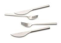 ECHTWERK Bestekset Bari (Zilver, 4-delig) - thumbnail