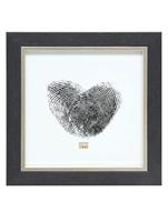 Deknudt Fotokader in grijs met zilverbies 20x20 S45VF7 - thumbnail