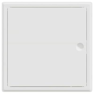 VidaXL Toegangs paneel wit 63 x 33 x 3 cm staal