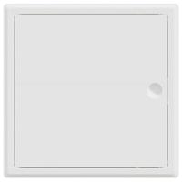 Toegangs paneel Wit 30 x 30 cm staal - thumbnail