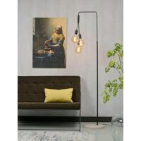 its about RoMi Vloerlamp 'Oslo' 3-lamps, kleur Zwart - thumbnail
