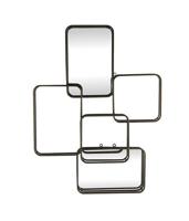 Spiegel Rosewood koper - L12,5B80H59CM - thumbnail