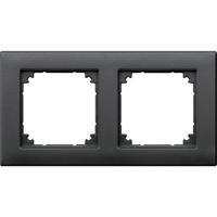 Merten 486214 Afdekking Frame System M Antraciet 1 stuk(s) - thumbnail