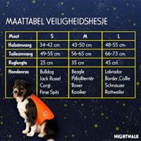 Nightwalk Safety Vest Oranje L - thumbnail