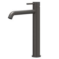 Wastafelkraan IVY Concord Model L Coldstart RVS316 Geborsteld Carbon Black PVD - thumbnail