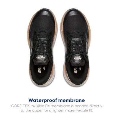 Brooks Cascadia 19 GTX Hardloopschoen Heren Black/Ebony/Chateau Gray 11,5