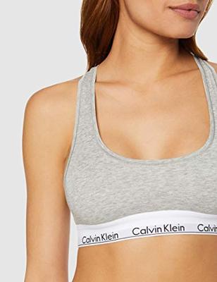 Calvin Klein Bralette dames - Top - Katoenen BH Top met brede bandjes