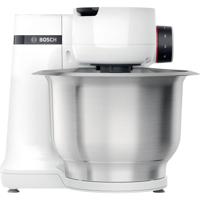 Bosch MUM Serie 2, 700 Watt, Edelstahl-Rührschüssel, weiß Foodprocessor 700 W Wit - thumbnail