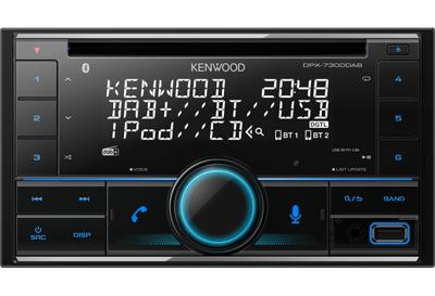 Kenwood DPX-7300DAB Autoradio dubbel DIN Aansluiting voor stuurbediening, DAB+ tuner Kenwood DPX-7300DAB Autoradio dubbel DIN Aansluiting voor stuurbediening, DAB+ tuner