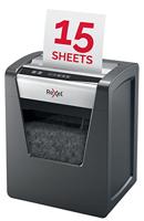 Rexel Momentum X415 Papierversnipperaar 15 vellen Micro cut 4 x 40 mm P-4 23 l Ook geschikt voor Nietjes, Paperclips - thumbnail