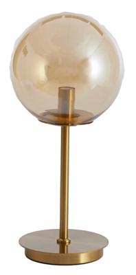 Light & Living Design tafellampMedina goud met amber glas - 1871985