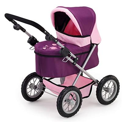 Poppenwagen Reig Trendy Royal Paars 45 cm - thumbnail