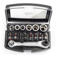 Bit - Doppenset + Ratel 24 Delig - thumbnail