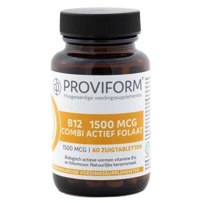 Proviform Vitamine B12 1500 Mcg Combi Zuigtabletten