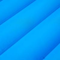 Kampeermatras met gentegreerd kussen zelfopblazend blauw - thumbnail