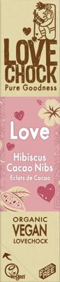 Lovechock Bar Love Hibiscus Cacoa Nibs Biologisch